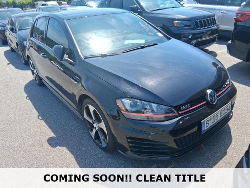 2016 Volkswagen Golf GTI S