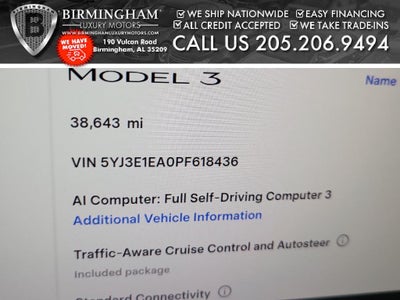 2023 Tesla Model 3 Base