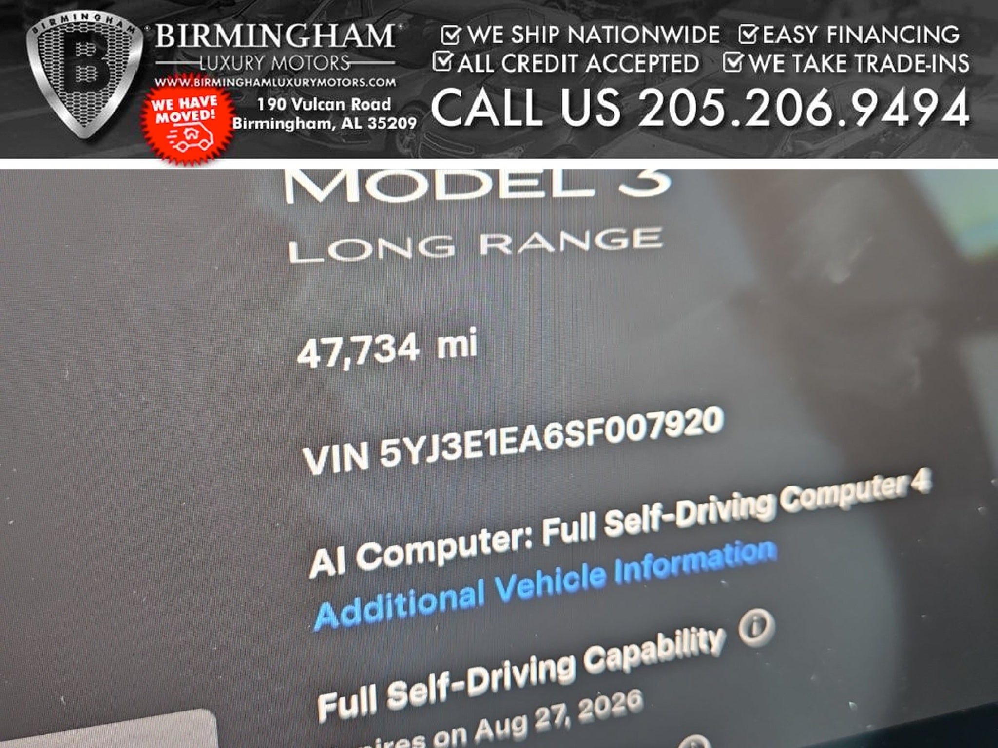 2025 Tesla Model 3 Long Range