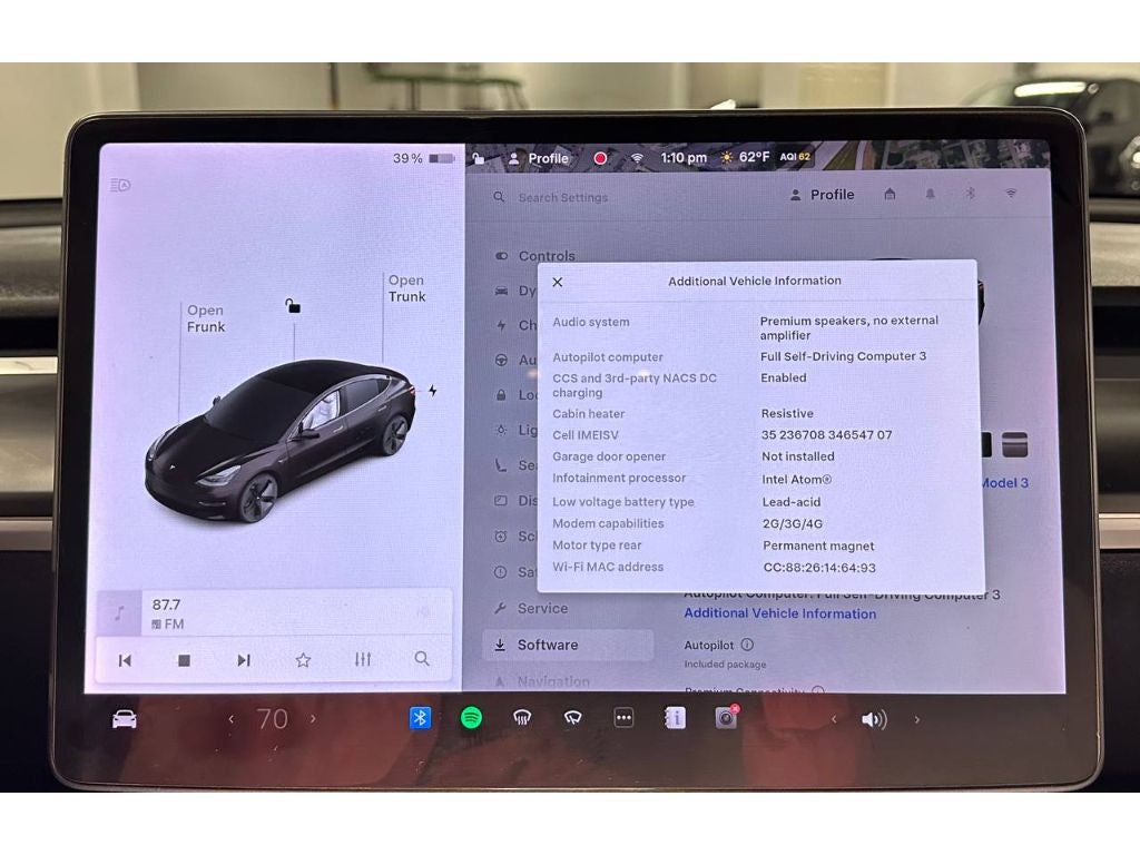 2019 Tesla Model 3 Standard Range Plus