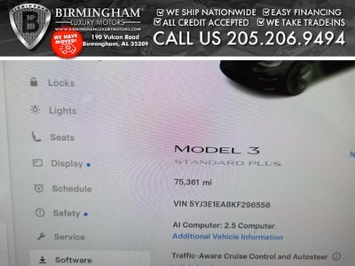 2019 Tesla Model 3 Standard Range Plus