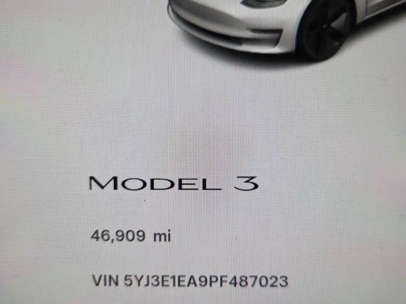 2023 Tesla Model 3 Base