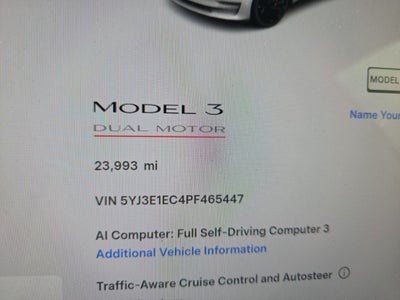 2023 Tesla Model 3 Performance