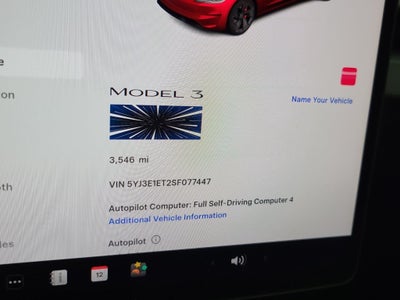 2025 Tesla Model 3 Performance
