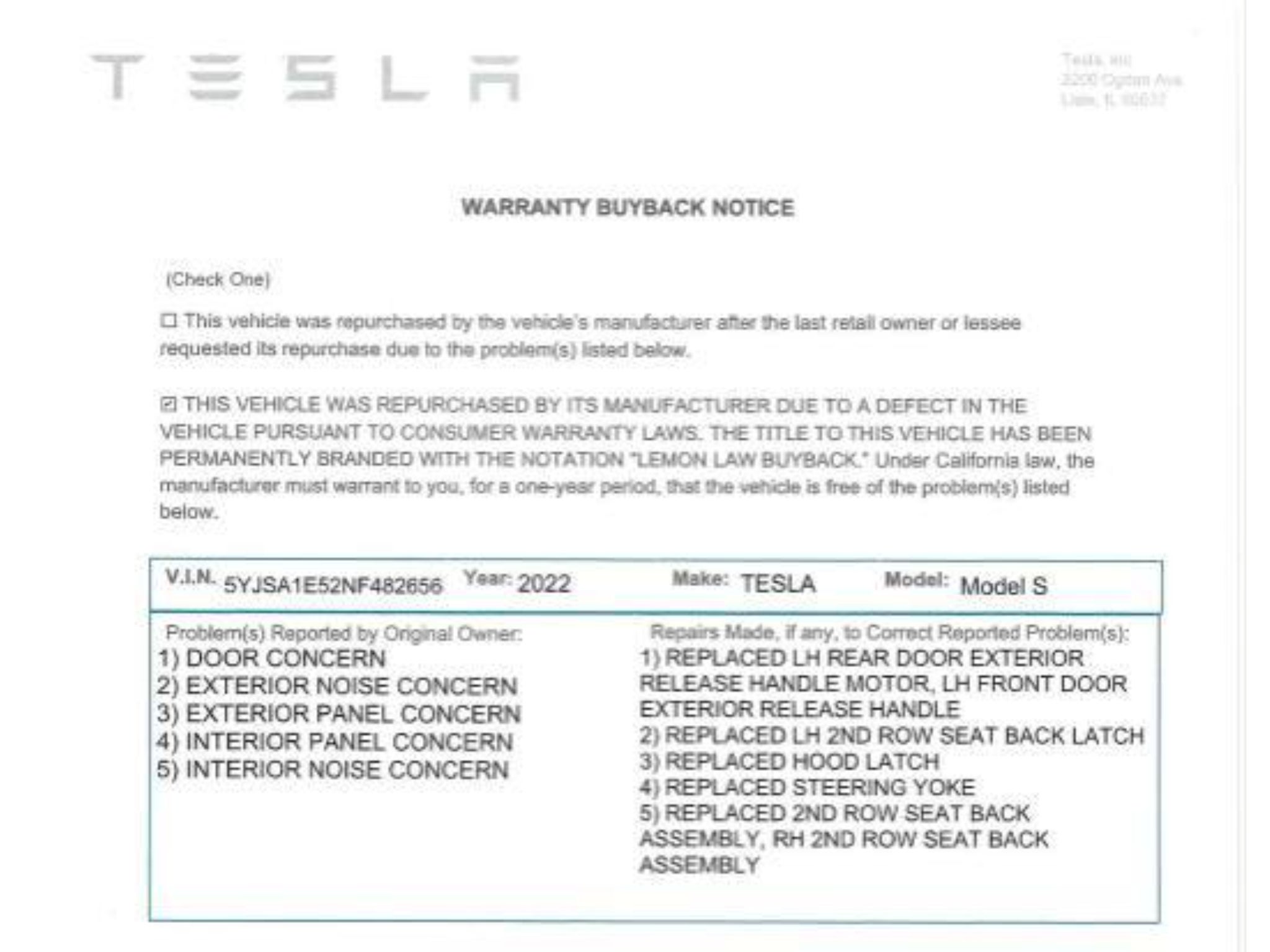 2022 Tesla Model S Long Range