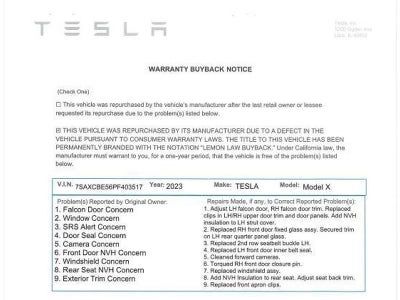 2023 Tesla Model X Base