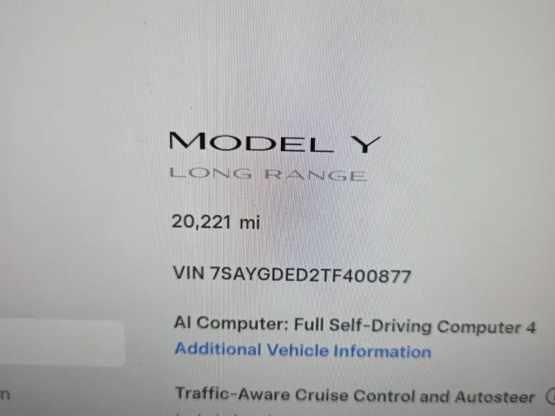 2026 Tesla Model Y Long Range