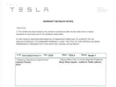 2026 Tesla Model Y Long Range