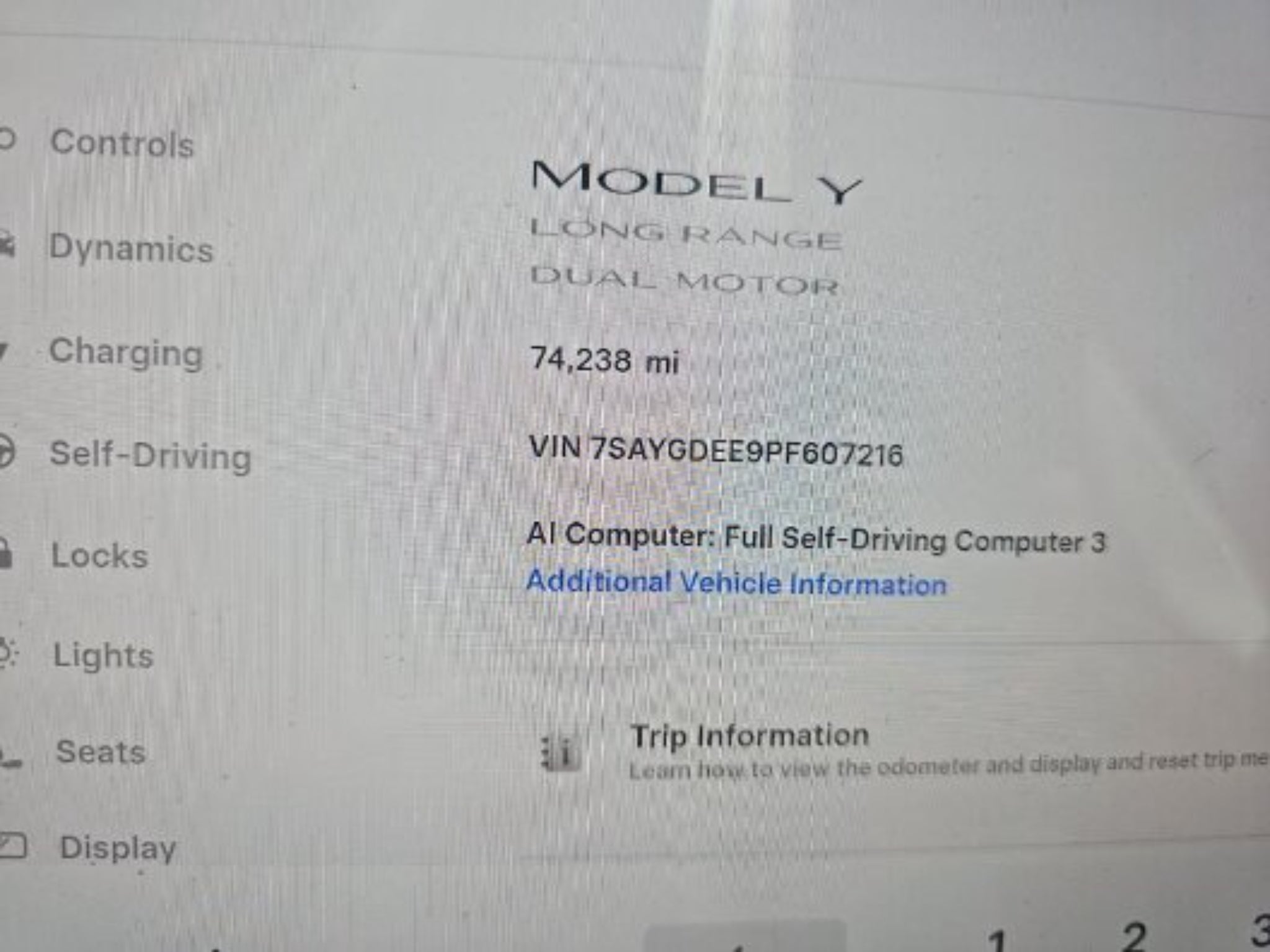 2023 Tesla Model Y Long Range