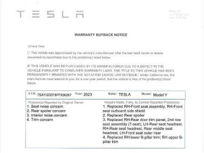 2023 Tesla Model Y Performance
