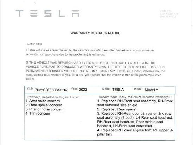 2023 Tesla Model Y Performance