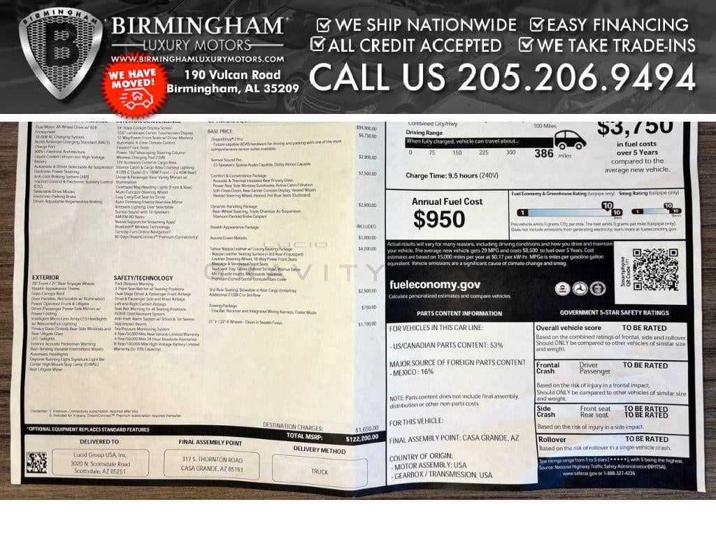 2026 Lucid Gravity Grand Touring