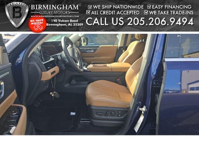 2025 INFINITI QX80 Sensory