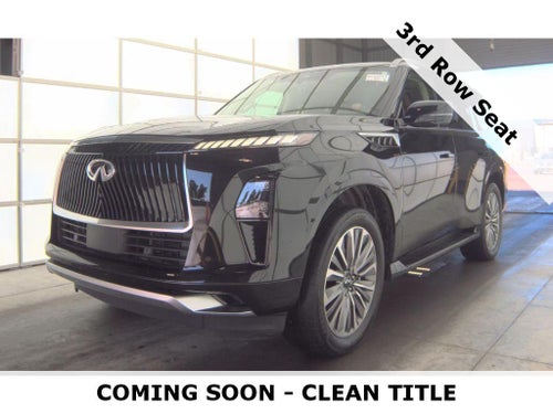 2025 INFINITI QX80 Sensory