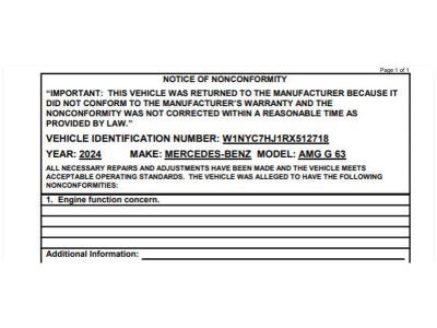 2024 Mercedes-Benz G-Class G 63 AMG®