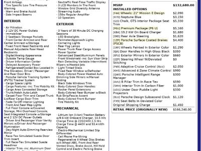2023 Porsche Taycan GTS