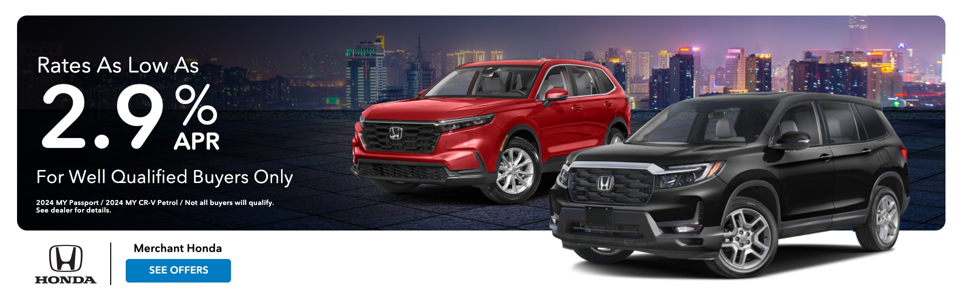 APR Offer for Well Qualified buyers