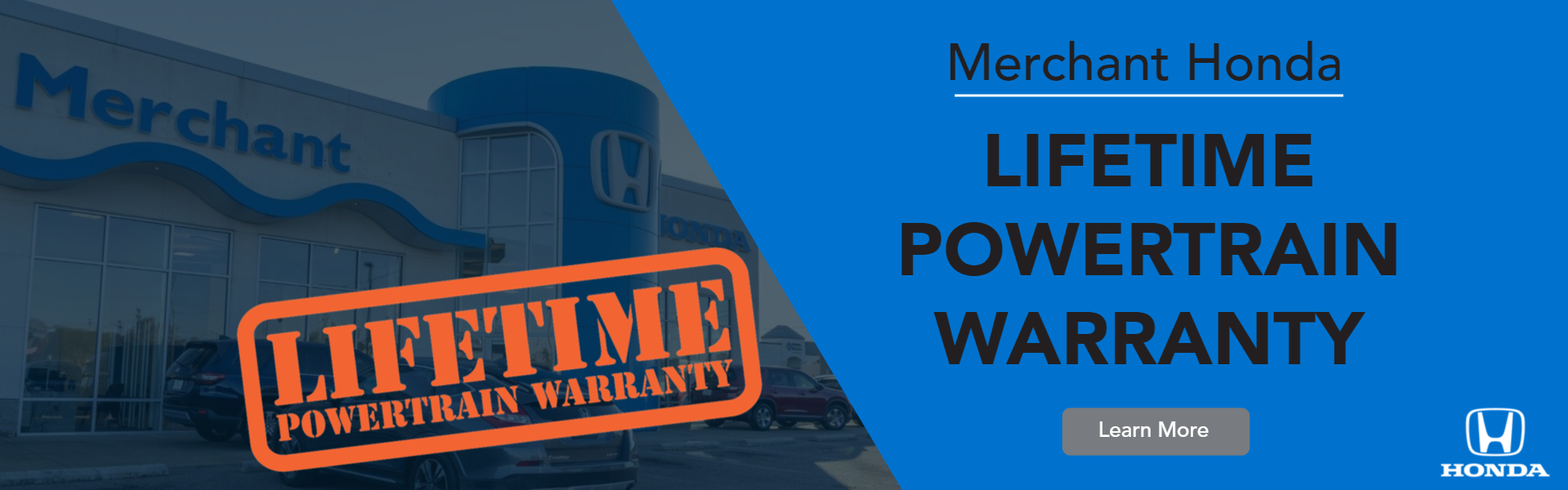 Lifetime Powertrain Warranty